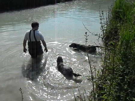 ah non ! c'est séance de natation......